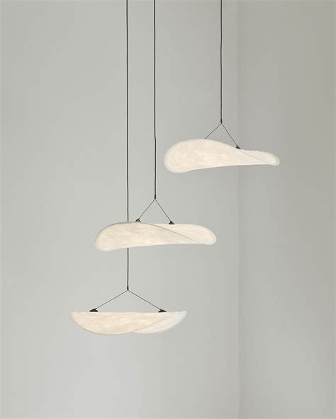 New Works Tense Chandelier Pendant Lamp White