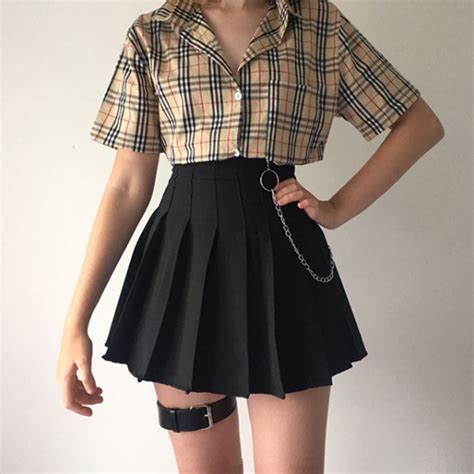 The Best 15 Korean Soft Aesthetic Skirt Outfits Factdesignpoint