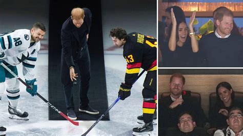 Harry And Meghan Make Surprise Appearance At Nhl Ice Hockey Game As