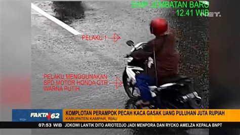 Waspada Komplotan Rampok Spesialis Pecah Kaca Mobil Fakta Youtube