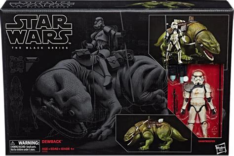 Hasbro Star Wars The Black Series Sandtrooper And Dewback Action Figure