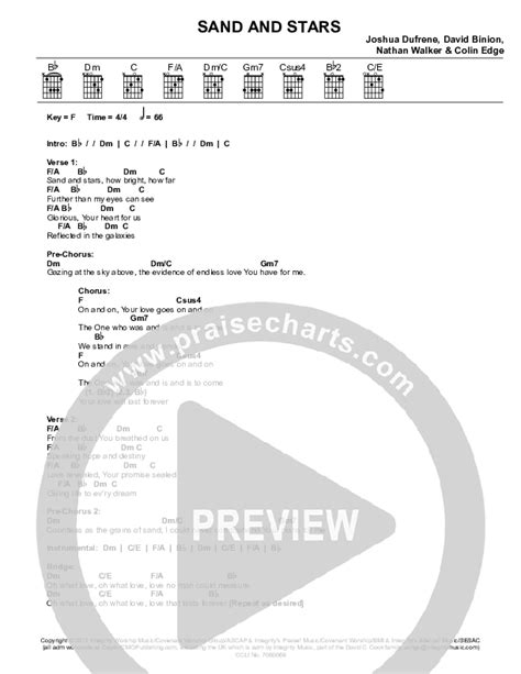 Sand And Stars Chords Pdf Covenant Worship Praisecharts Hot Sex Picture