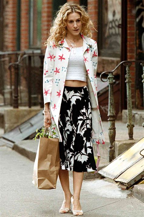 Throwback Photos Of Sarah Jessica Parker On The Sex And The City Set