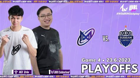 Ngx Vs Bru Game Playoffs Stage Wrl Asia Youtube