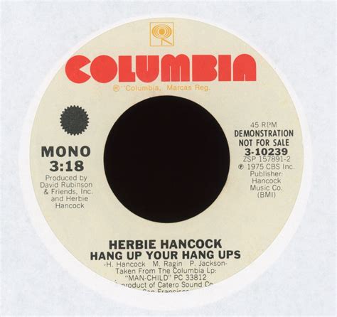 herbie hancock hang   hang ups  columbia