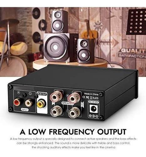 Douk Audio M1 Pro Hi Fi 320w Bluetooth 5 0 Amplificador De P Mercado