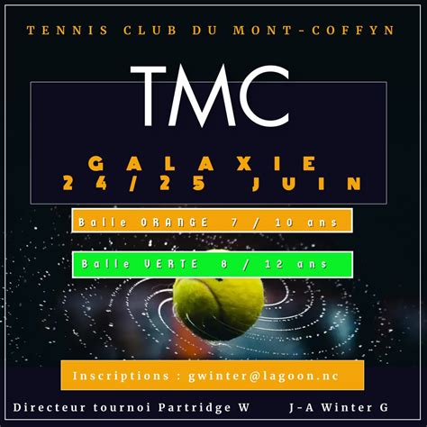 TMC Galaxie Mont Coffyn Ligue Caledonienne De Tennis