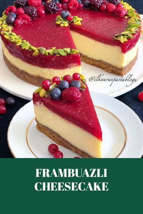 Frambuazl Cheesecake Tarifi Denenmi Tarifler Muzlu Cheesecake