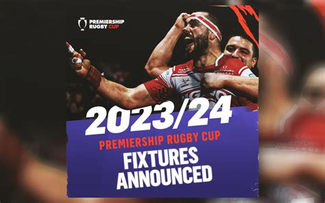 Inaugural Premiership Rugby Cup Fixtures Revealed Cambridge Rugby