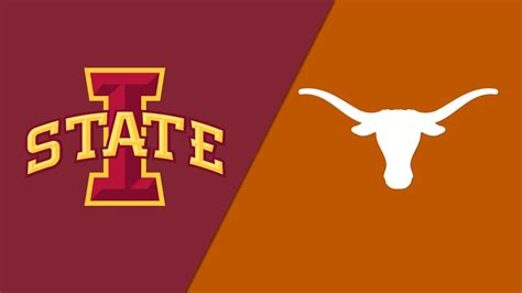 Iowa State Vs 1 Texas 51024 Stream The Game Live Watch Espn