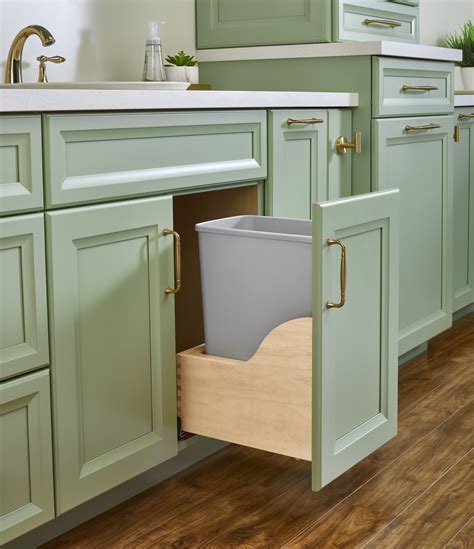 Wastebasket Cabinet Pull Out Storage For Trash Recycling Artofit