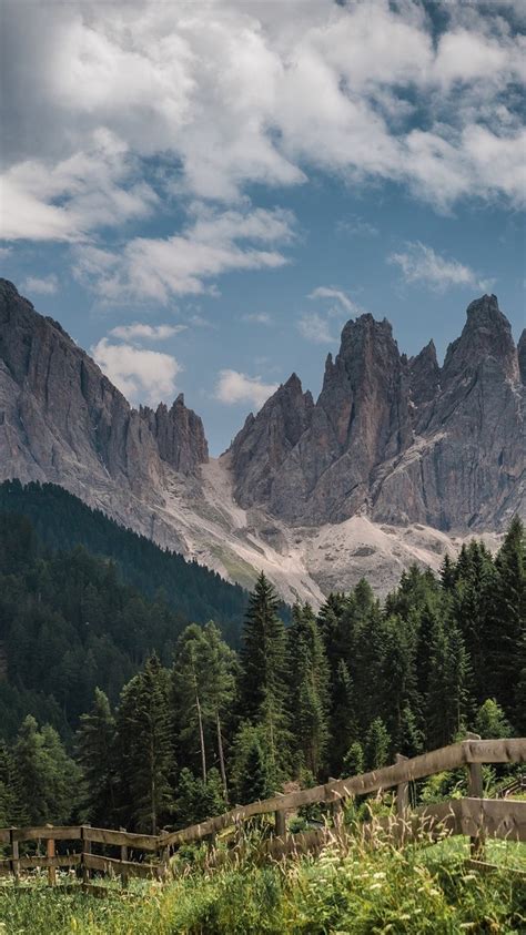 Fondos De Pantalla Italia Tirol Dolomitas Monta As Bosque Valla