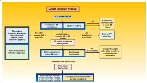 Flow Chart Of Stroke Management After Intensive Care Unit Admission Download Scientific