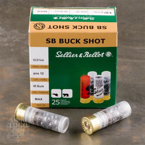 Gauge Ammunition For Sale Sellier Bellot Oz Buck