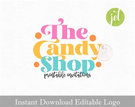 Candy Store Logo Design