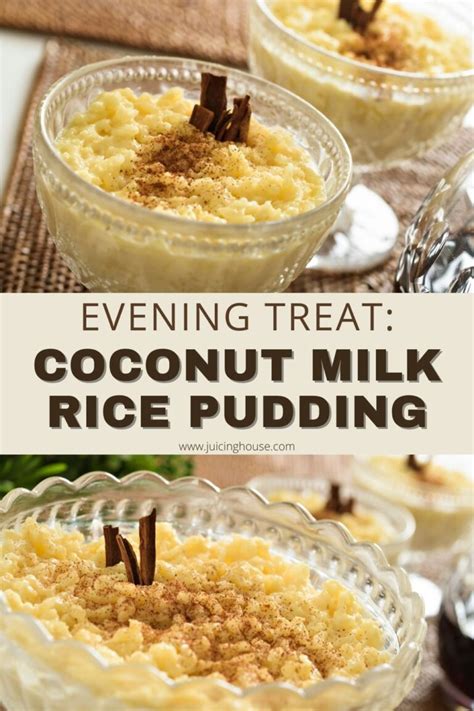 Evening Treat: Coconut Milk Rice Pudding