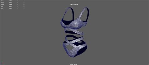 Bikini Woman Pack D Model By Alenfsl