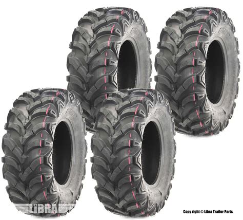 Wanda Utv Atv Tires X X X Pr Solid Mud Set Walmart