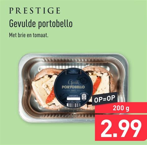 Prestige Gevulde Portobello G Aanbieding Bij Aldi