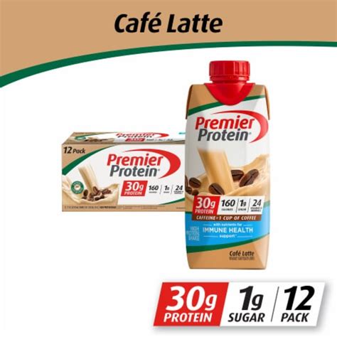 Premier Protein® Cafe Latte Protien Drink 11 Fl Oz Kroger