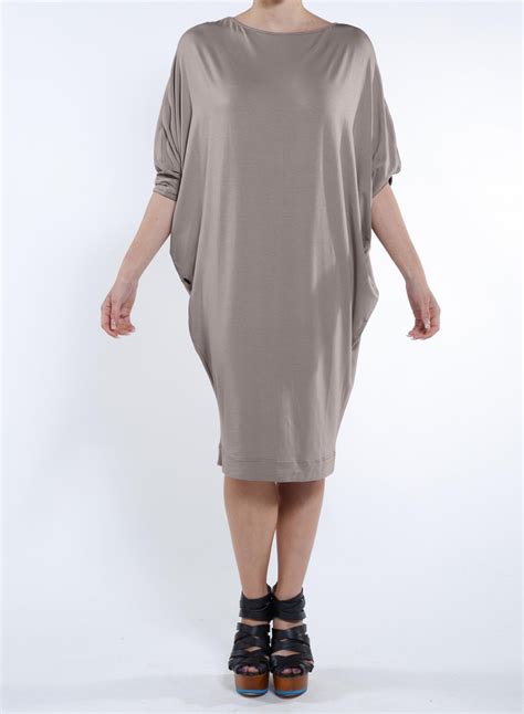 Dress Dolman Sleeve Elastic