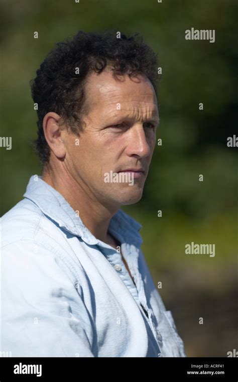 Monty Don celebrity tv gardener Stock Photo - Alamy