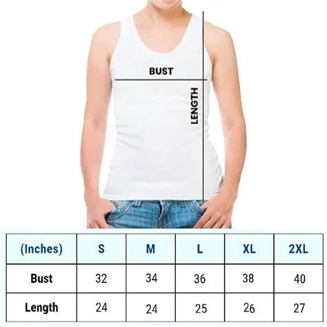 Clothing Size Charts At Island Jay Islandjay