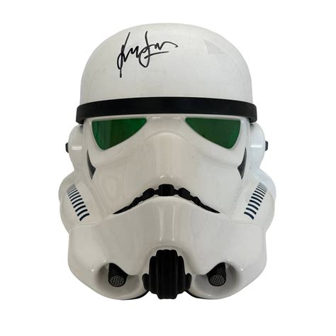 Star Wars Replica Storm Trooper Helmet Signed By Harrison Ford Auction