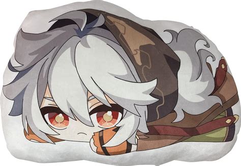 Genshin Impact Plush Anime Throw Pillow Mondstadt Klee Kaeya Razor