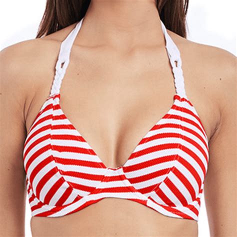 Freya Swim Drift Away Neckholder Bikini Oberteil Red Bestelle Online