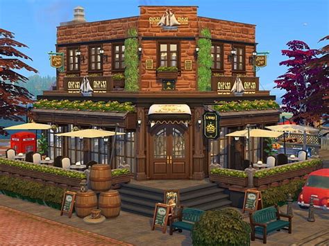 Sims 4 Restaurant CC • Sims 4 Downloads