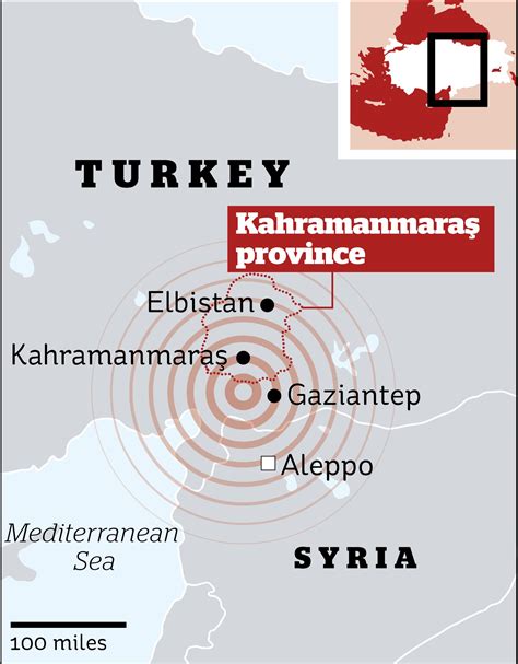 Map of Turkey: Where the earthquakes hit and fault lines explained