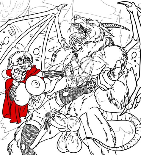 Beastiverse Happy Halloween From Damia Riding Hood By Chocboa By Enochmccain Hentai Foundry