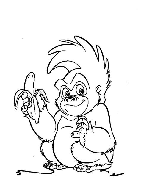 53 Best Images About Tarzan Coloring Pages On Pinterest