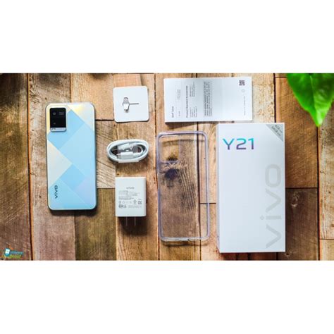 มือสอง สภาพสวย 99% ครบกล่อง Vivo Y21 4/64 เครื่องศูนย์ไทย mobile2you ...