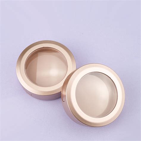 Round Compact Powder Case With Mirror Zmic