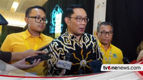 Keputusan Airlangga Dukung Prabowo Subianto Buat Ridwan Kamil Begini