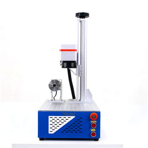 Maquina de Gravação a Laser Fiber Galvanométrica eixo rotativo VS