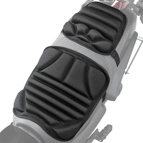 Almofada de assento de motocicleta algodão respirável capa Scooter