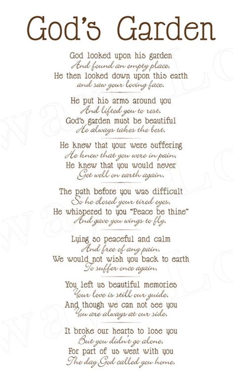 Poems About Gardeners For Funerals Fasci Garden