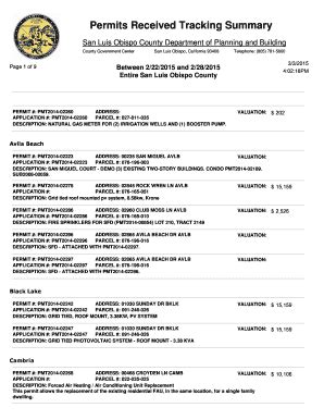 Fillable Online Slocounty Ca Crystal Reports WeeklyReceivedrpt