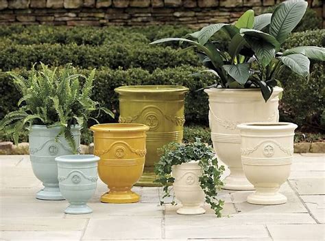 Outdoor Flower Pots On Clearance Okejely Garden Plant