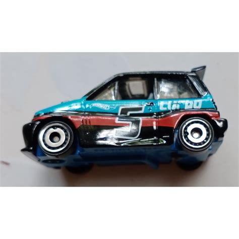 Hot Wheels Honda City Turbo Black Loose Shopee Malaysia