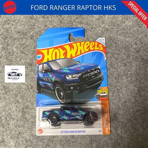Jual Hot Wheels Ford Ranger Raptor Hks Shopee Indonesia