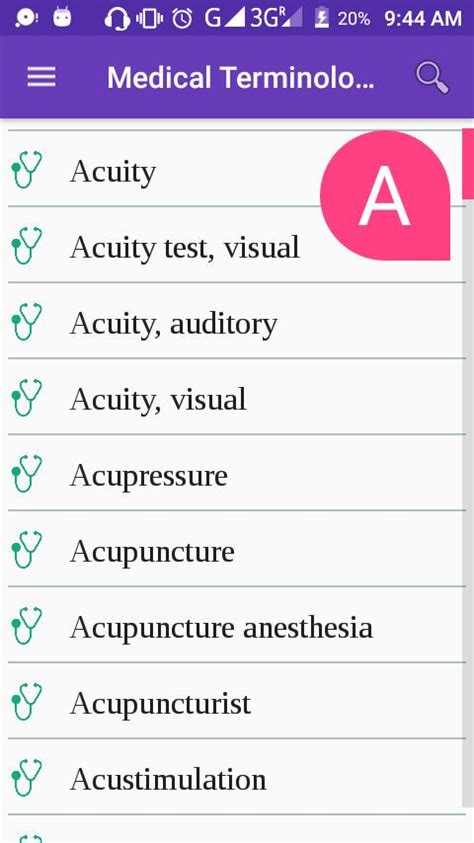 Medical Terminology A Z Apk For Android Download