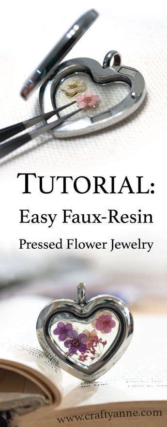 This Dried Flower Jewelry Tutorial Will Teach You How To Create A Beautiful Pressed Flower