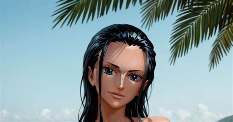 NicoRobin, OnePiece, bikini / Nico Robin - pixiv