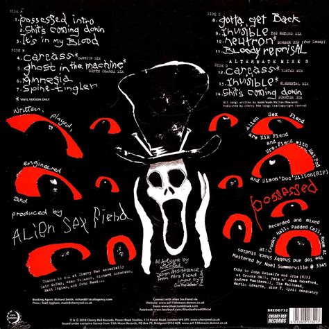 Alien Sex Fiend Possessed Vinyl 2LP 2018 Original HHV