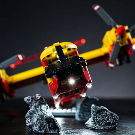 Brickbling Light Kit For Lego Technic Firefighter Aircraft Fire