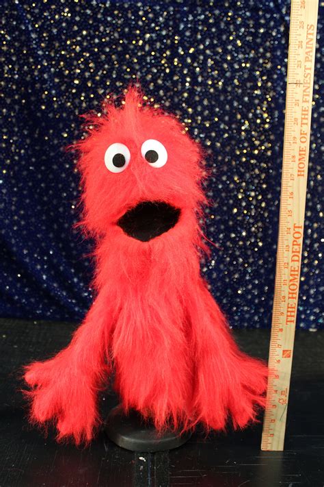 Naked Monster Blank Mouth Puppet Etsy